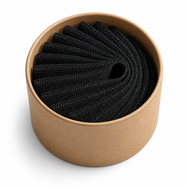 Black Bath Cloth